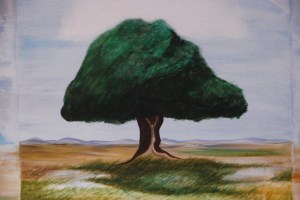 arbol pintado